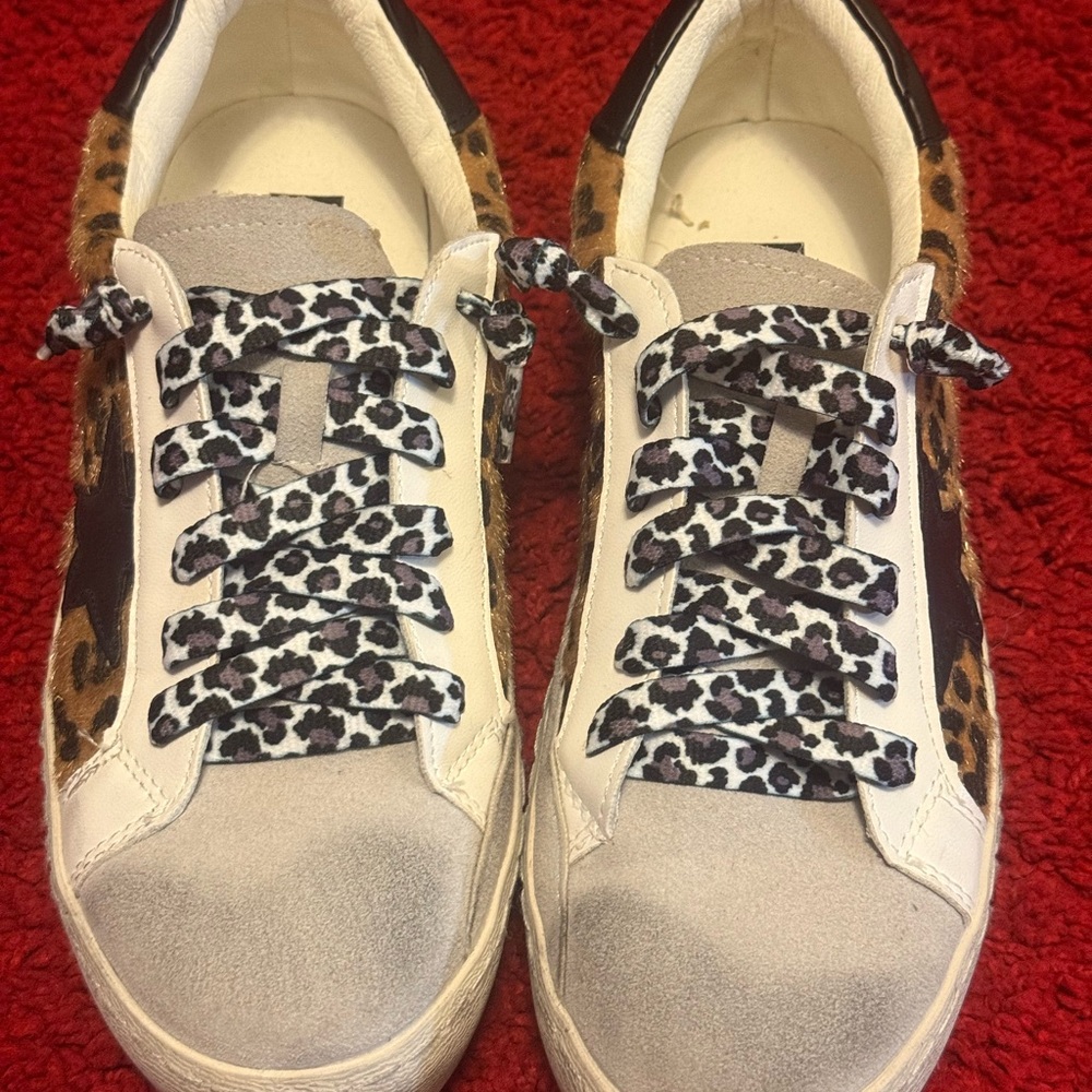 Leopard Print Women's Sneakers